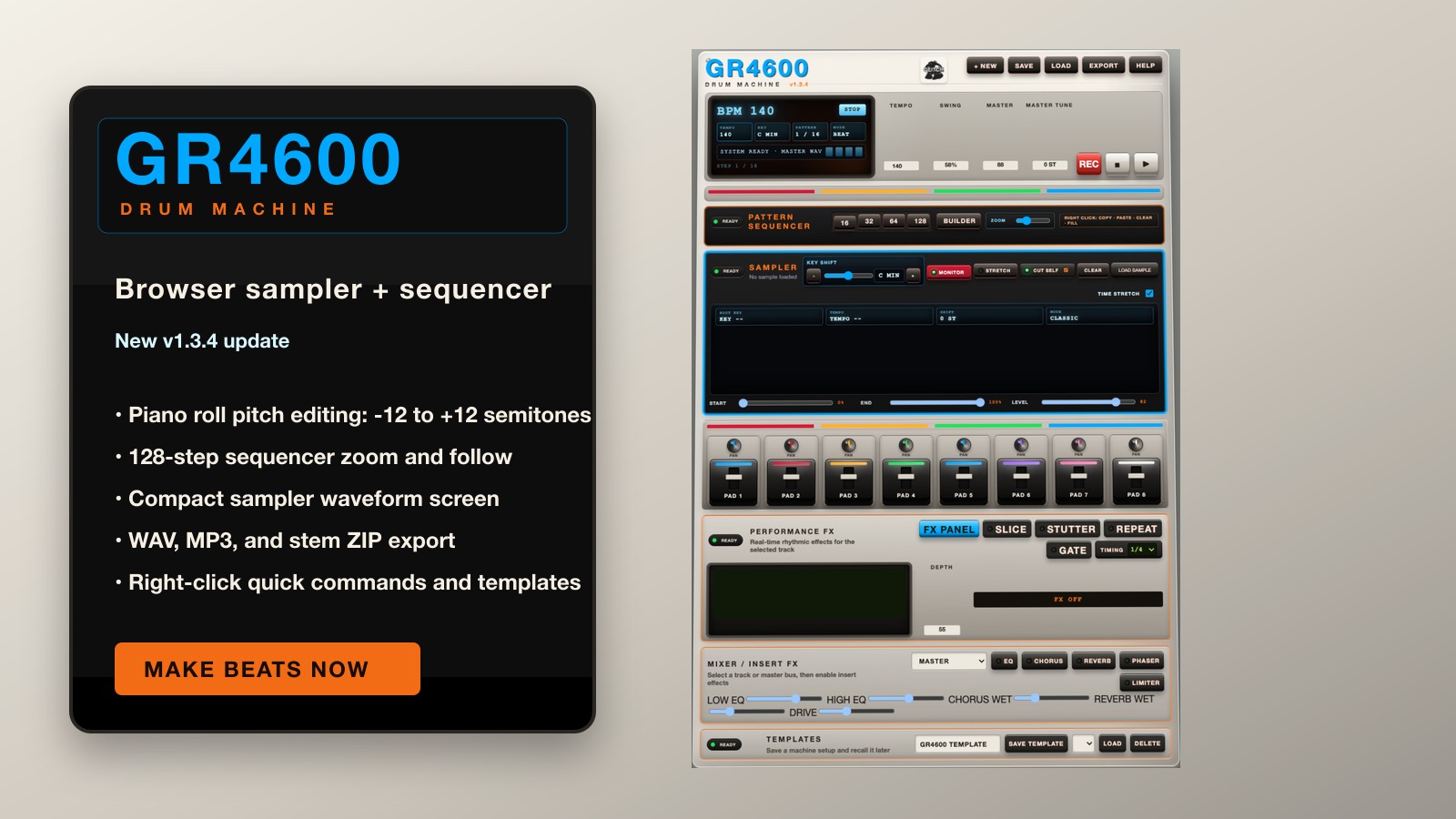 GR4600 Drum Machine